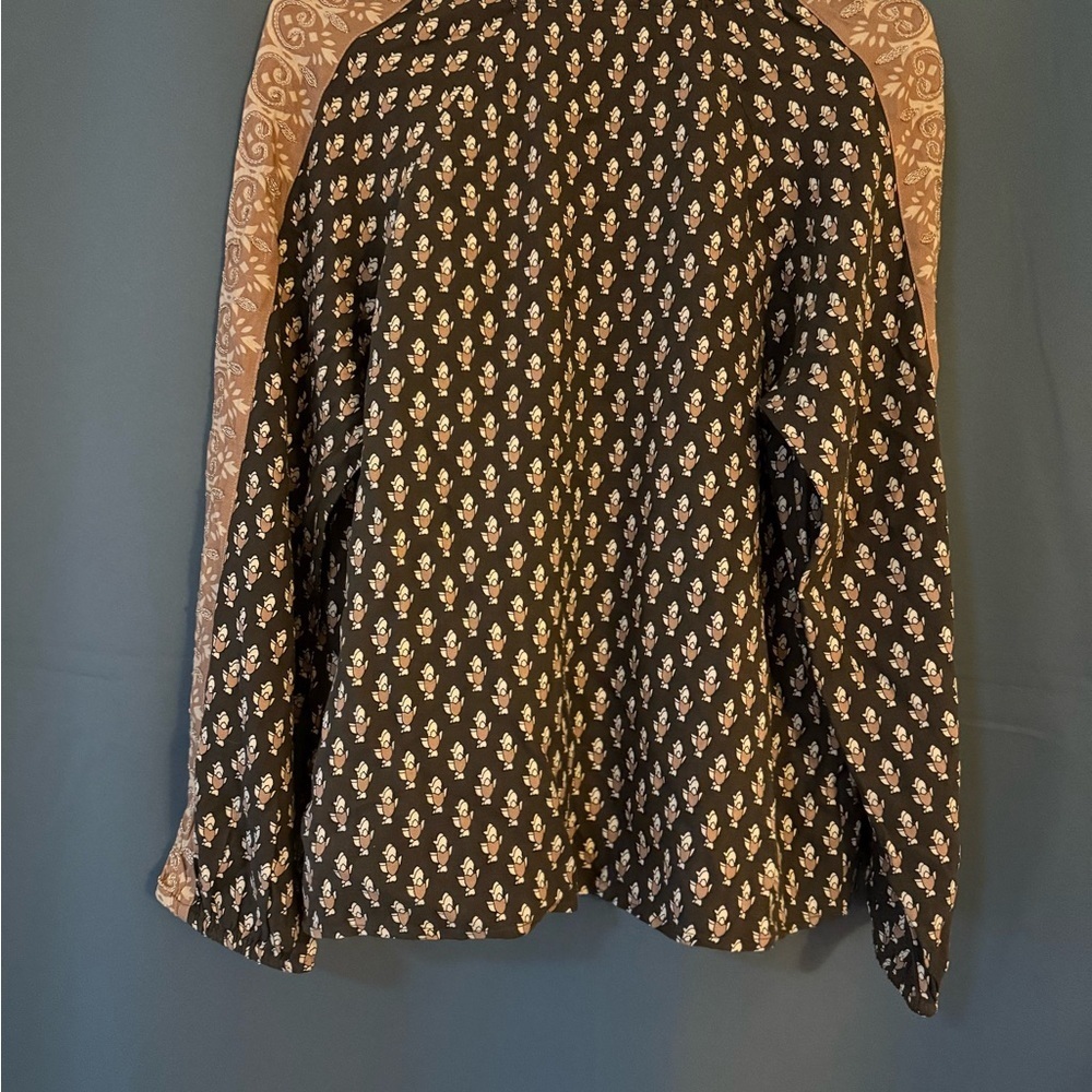 Soft Surroundings Blouse – Size Small – Brown & Black,  🖤🤎 - Picture 5 of 6